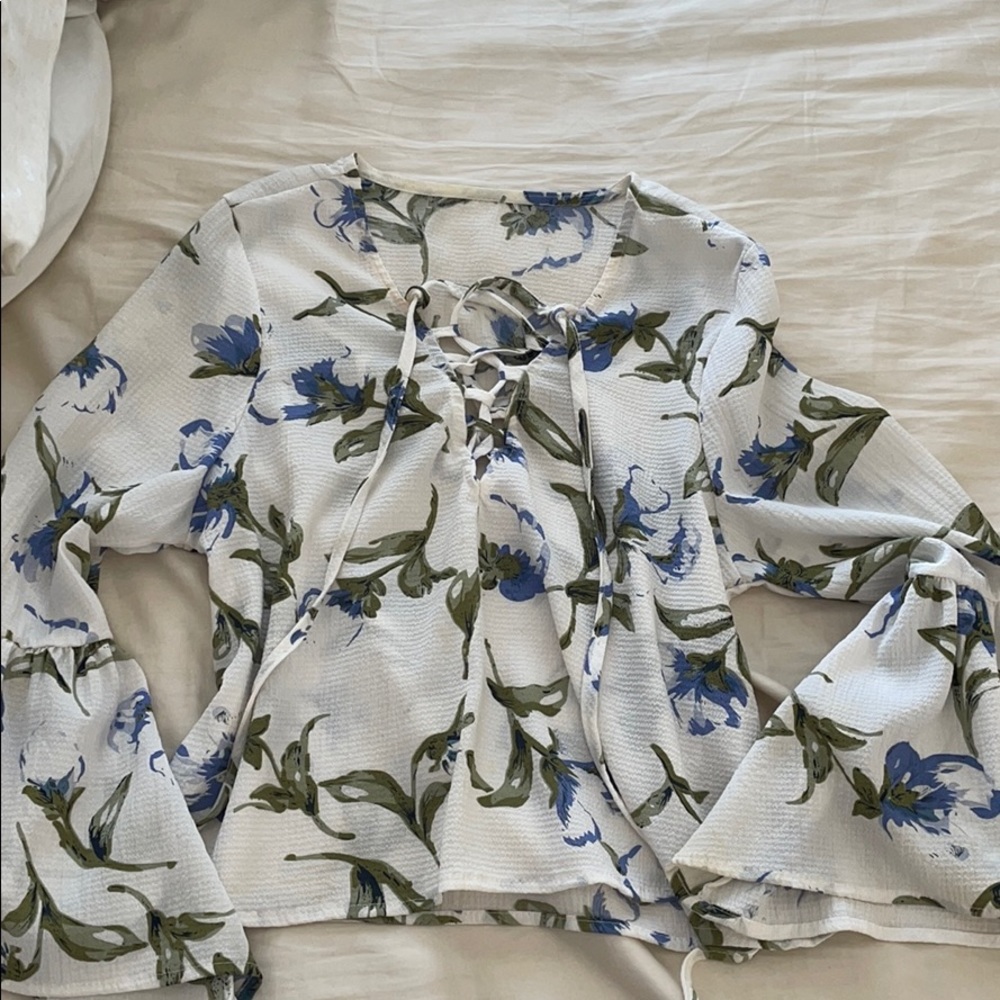Zaful floral blouse